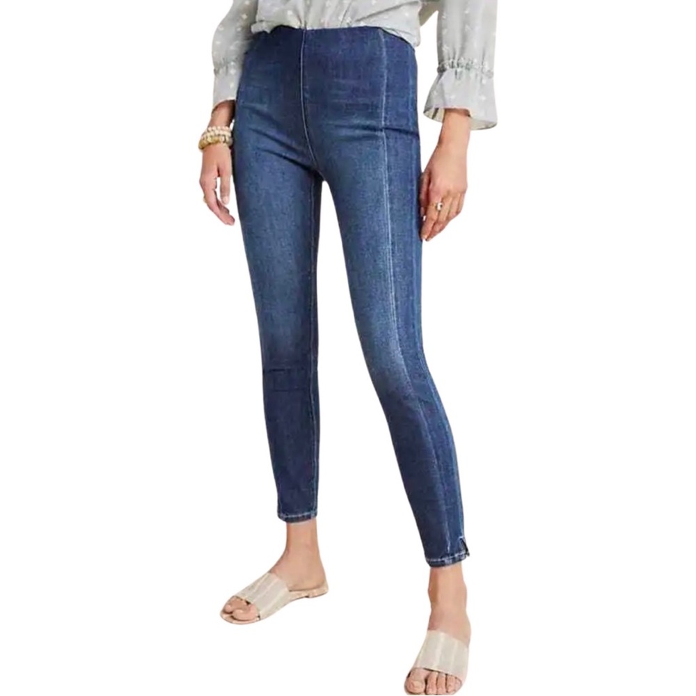 ANTHROPOLOGIE PILCRO AND LETTERPRESS The High Rise Denim Leggings Sz 31